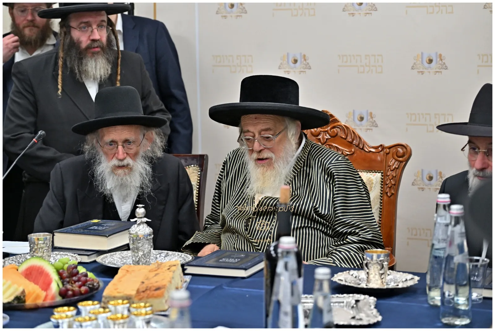 סיום חלק ג‘ במשנה ברורה ‘דרשו‘ במעון הרבי מתולדות אהרון