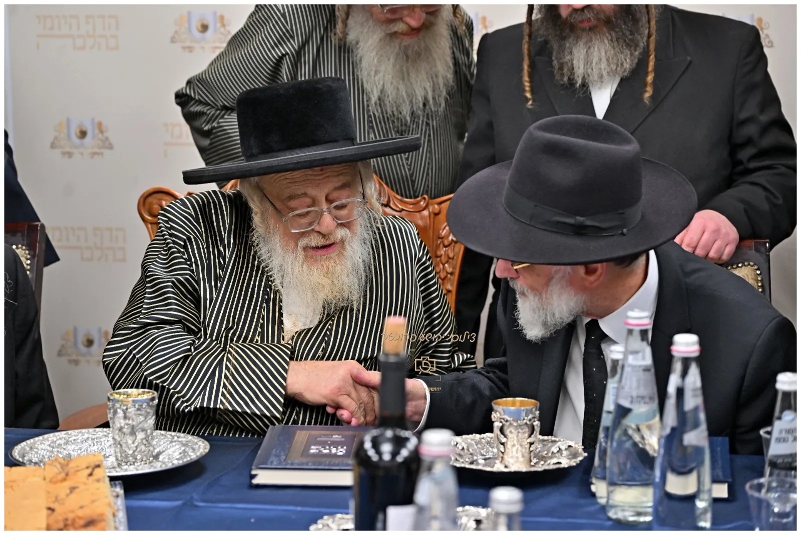 סיום חלק ג‘ במשנה ברורה ‘דרשו‘ במעון הרבי מתולדות אהרון