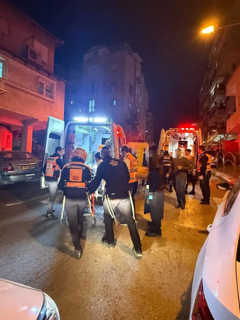 זירת התאונה הקשה