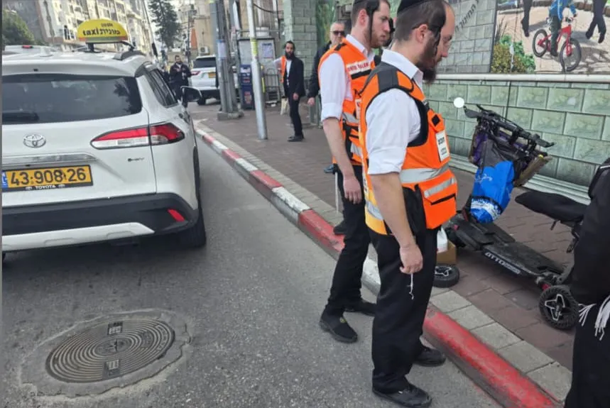 הפגיעה בקורקינט