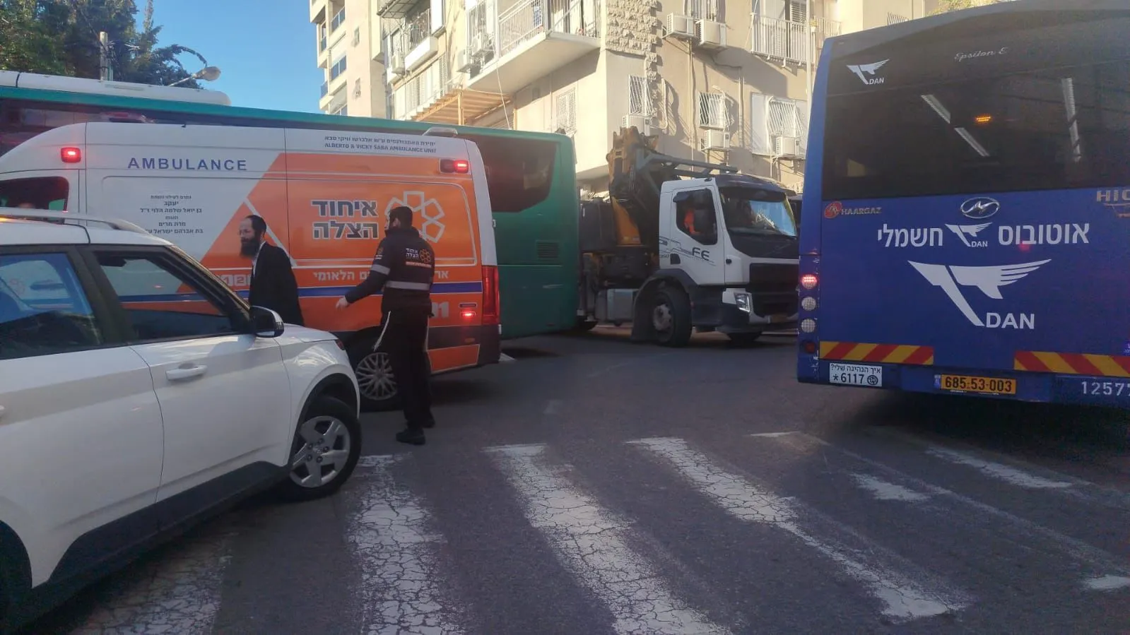 זירת התאונה