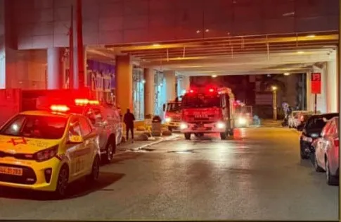 אחת מזירות האירוע