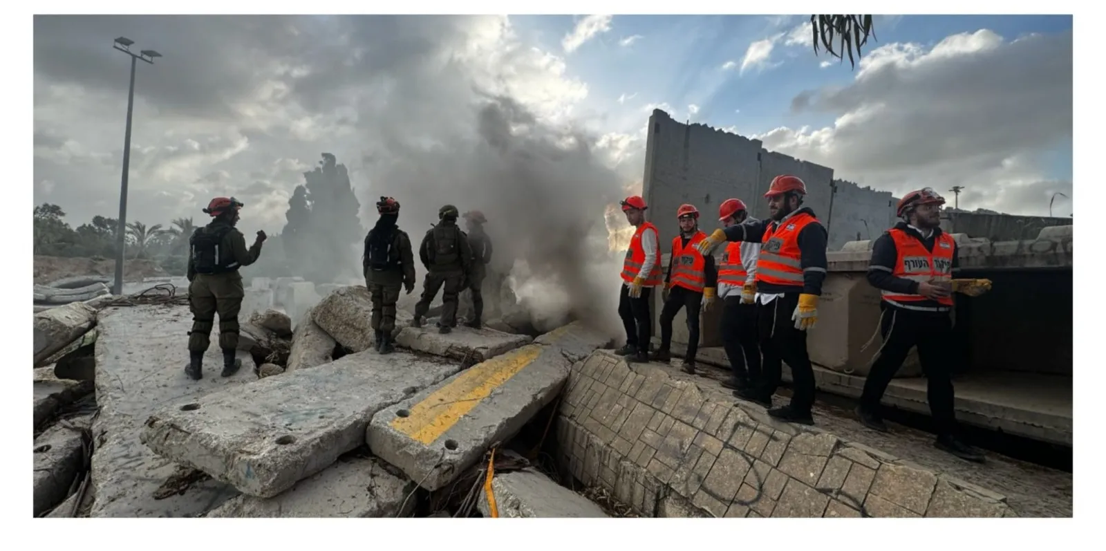 עין פקוחה: יחידת החילוץ של בני ברק תרגלה תרחישי חירום