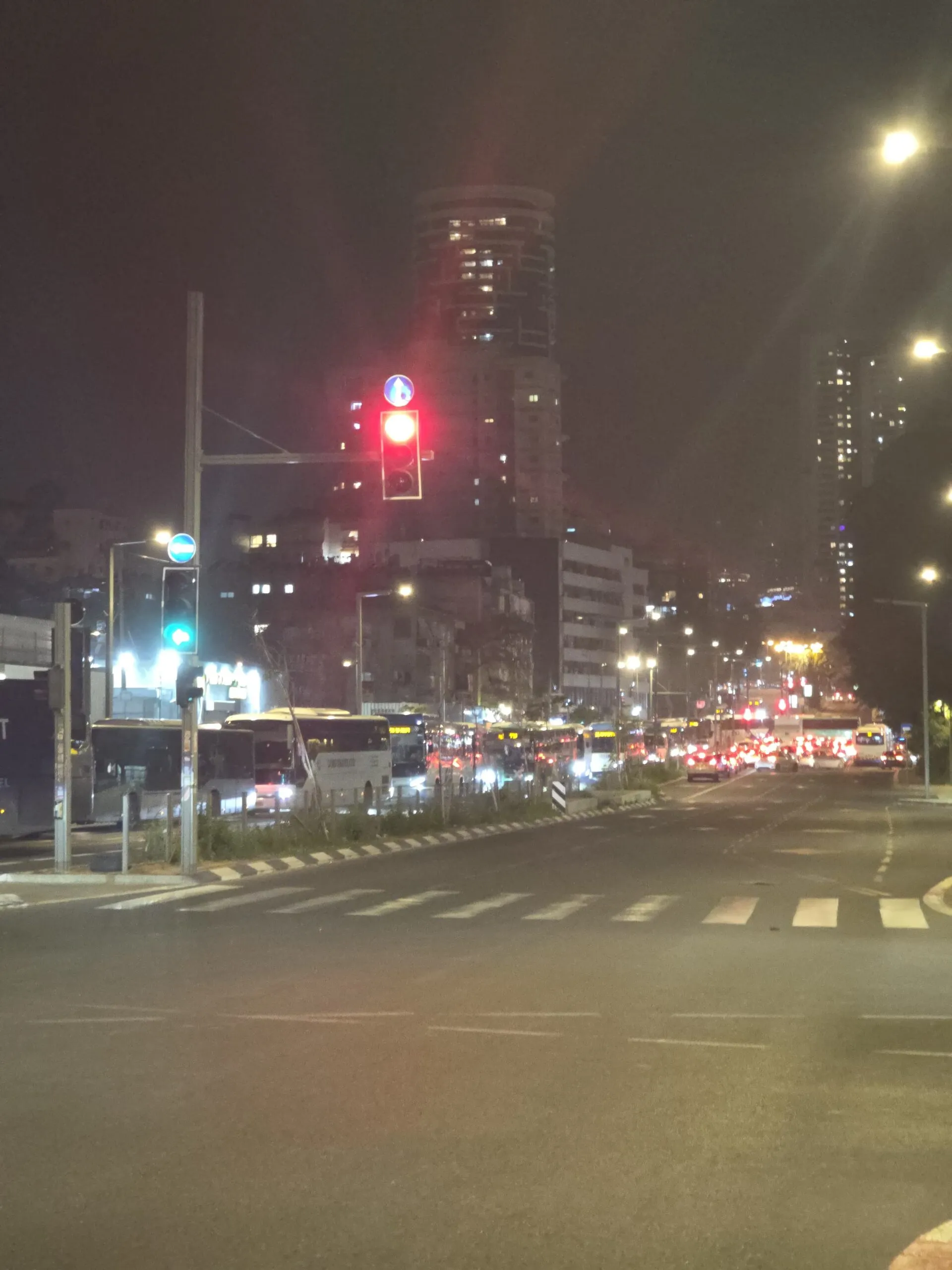 הפקקים והעומס במוצאי שבת