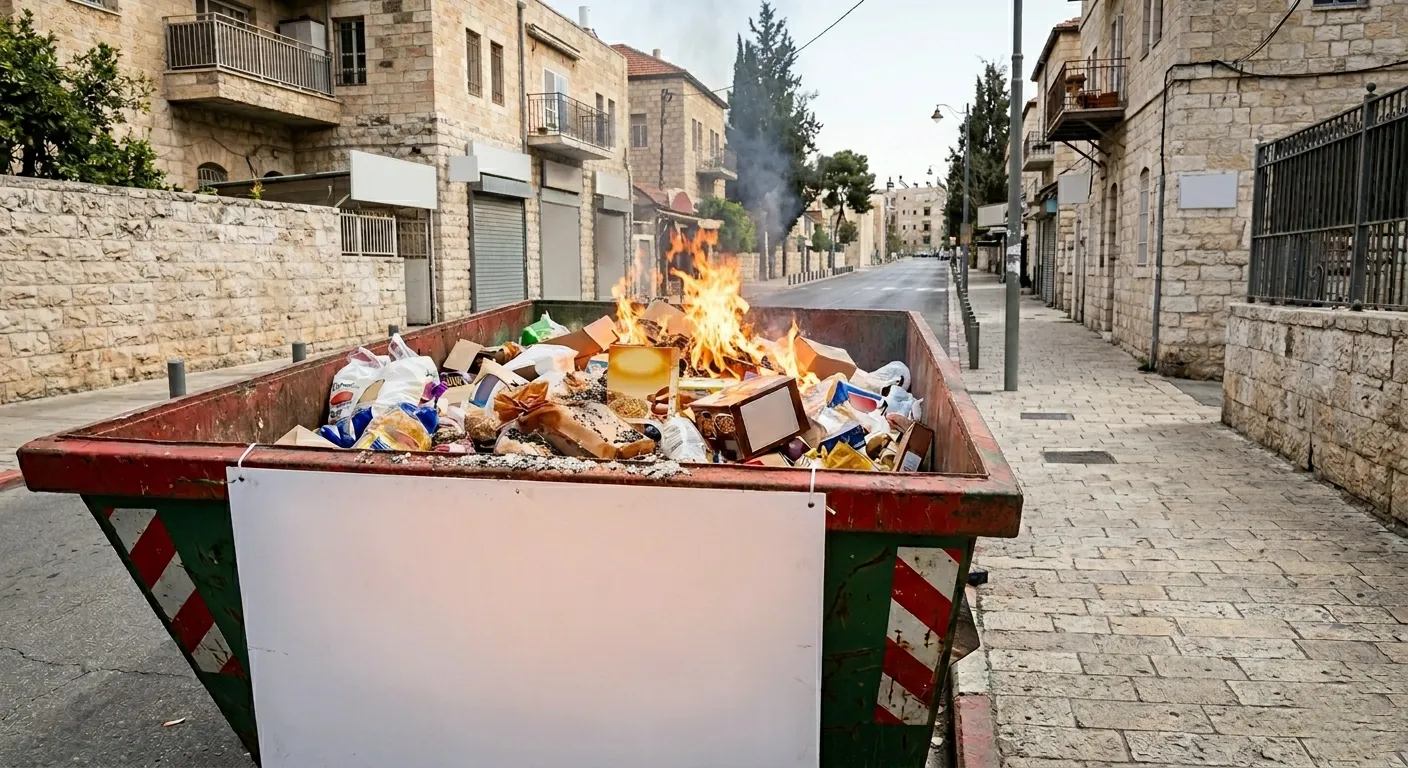 מפת המכולות המלאה: כך נשמור על בני ברק נקייה בערב פסח