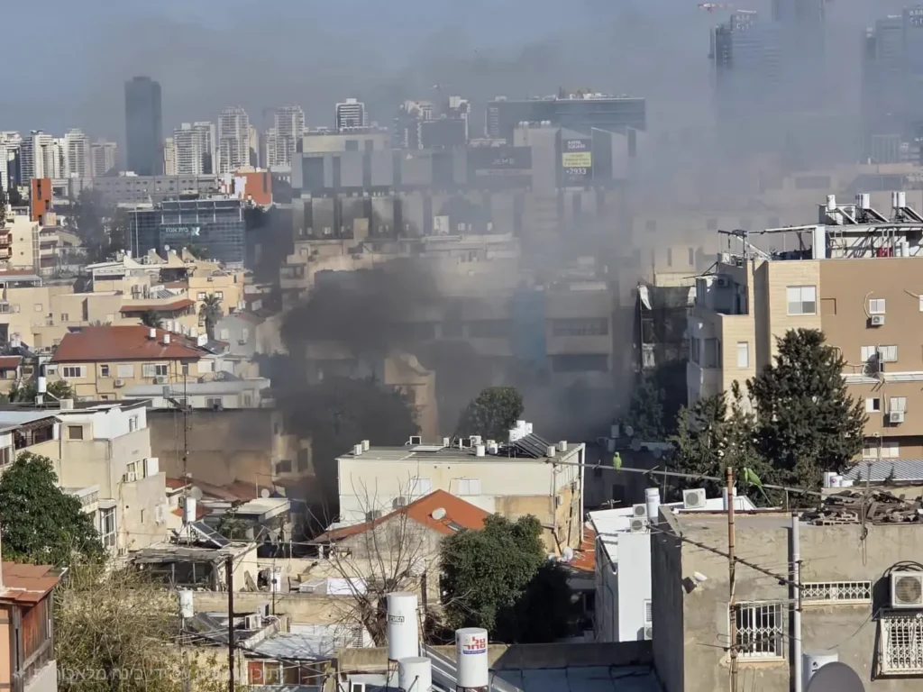 מזירת בנפילה בבני ברק