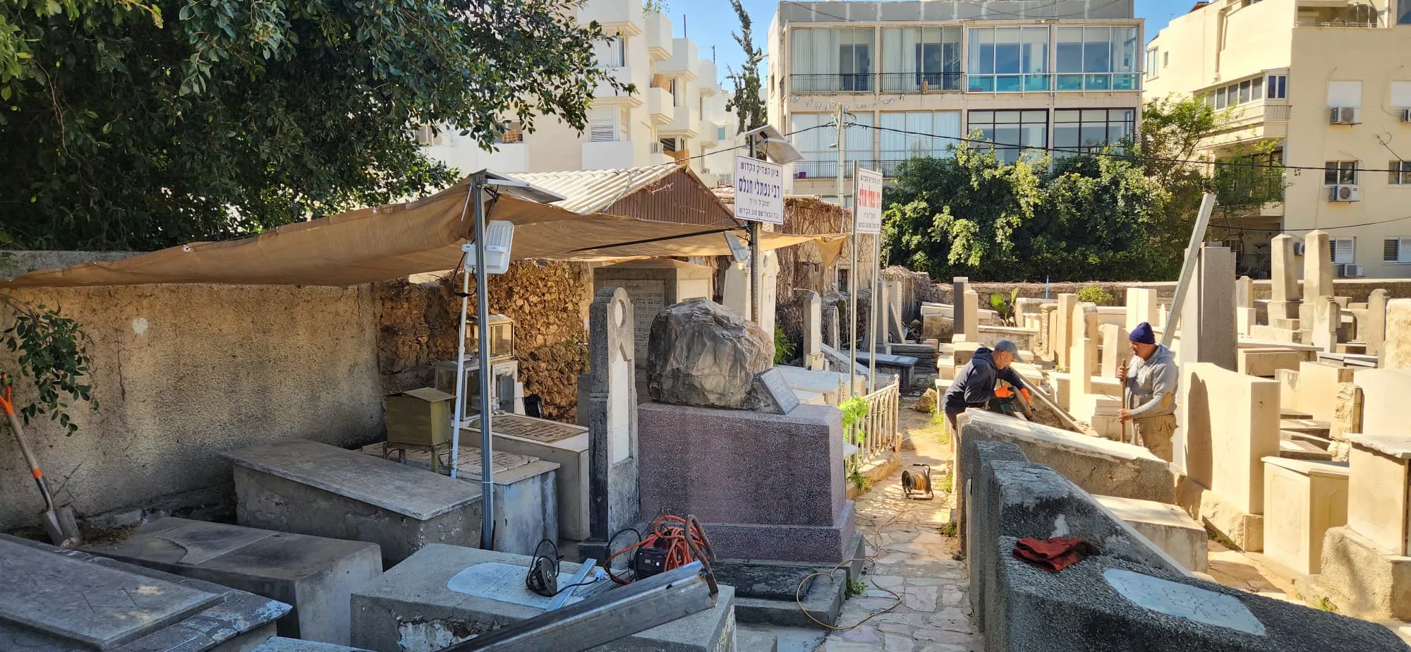 ציון רבי נפתלי חנלס בתל אביב