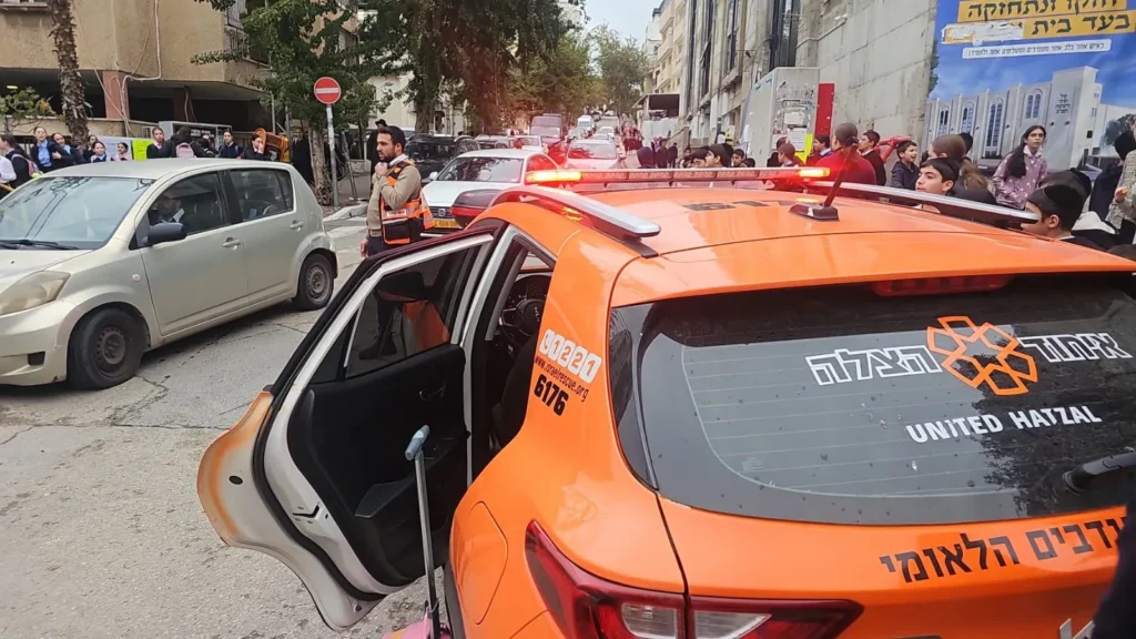 זירת התאונה