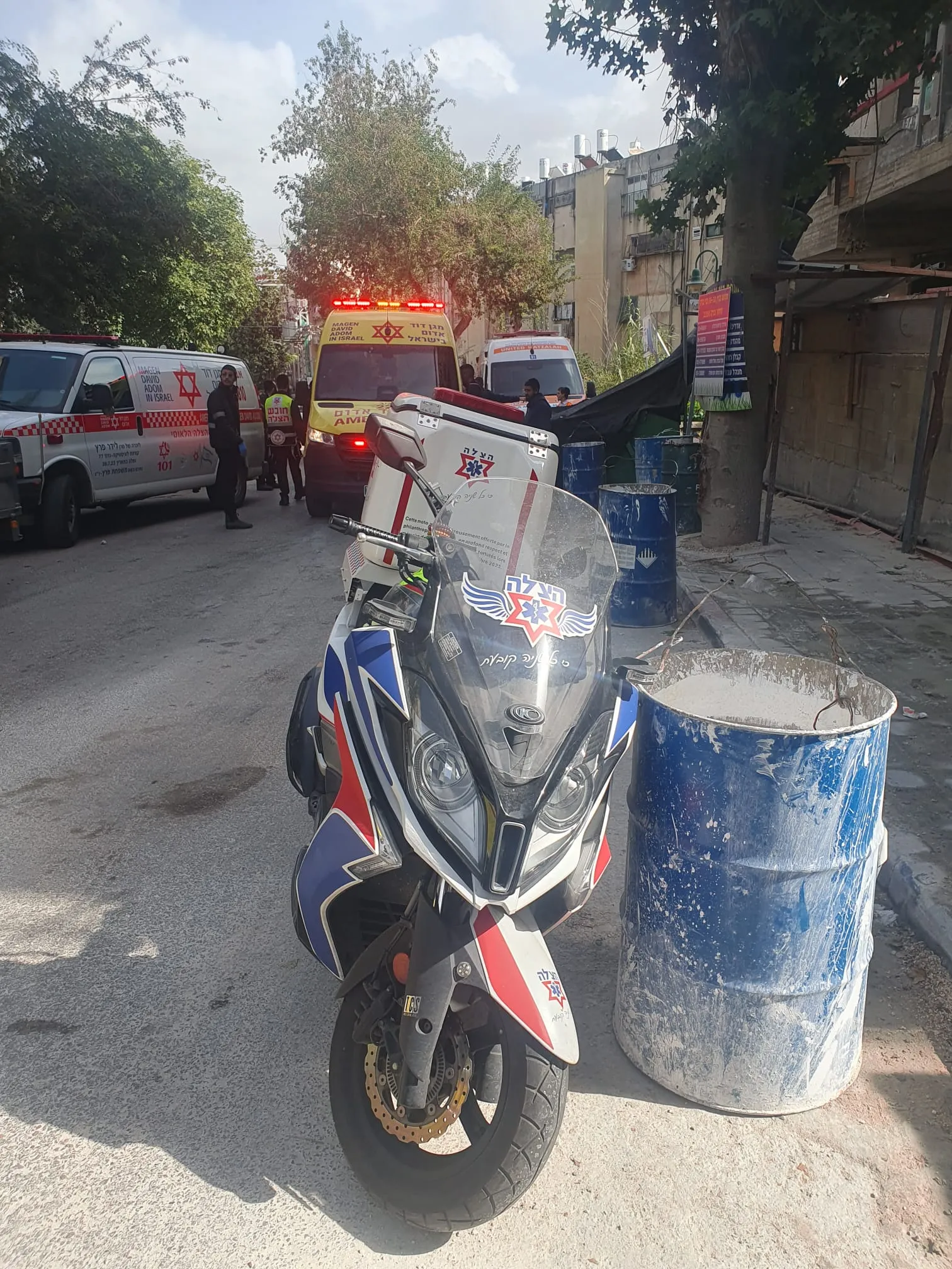 התמוטט במהלך משחק ופונה במצב קריטי