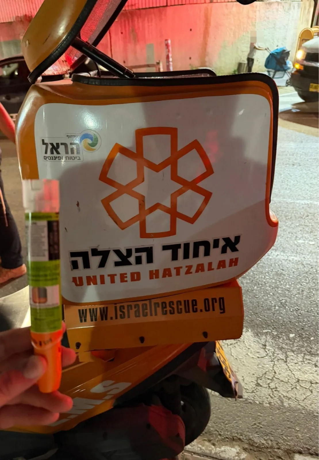 חובש איחוד הצלה הציל את חייו של פעוט שפיתח אלרגיה חריפה