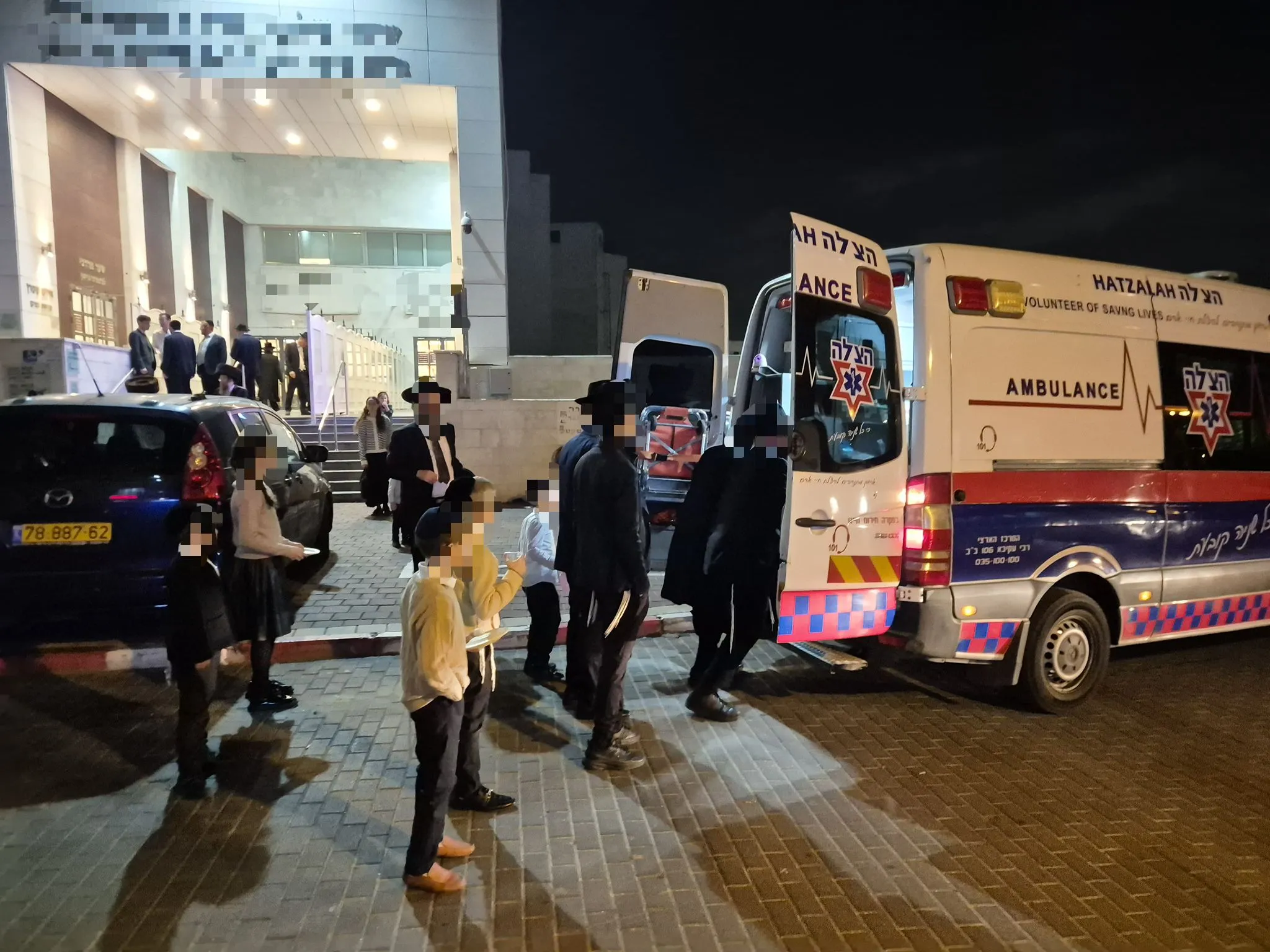 בני ברק: ילד בן 9 נפצע במהלך ריקודים באולם שמחות