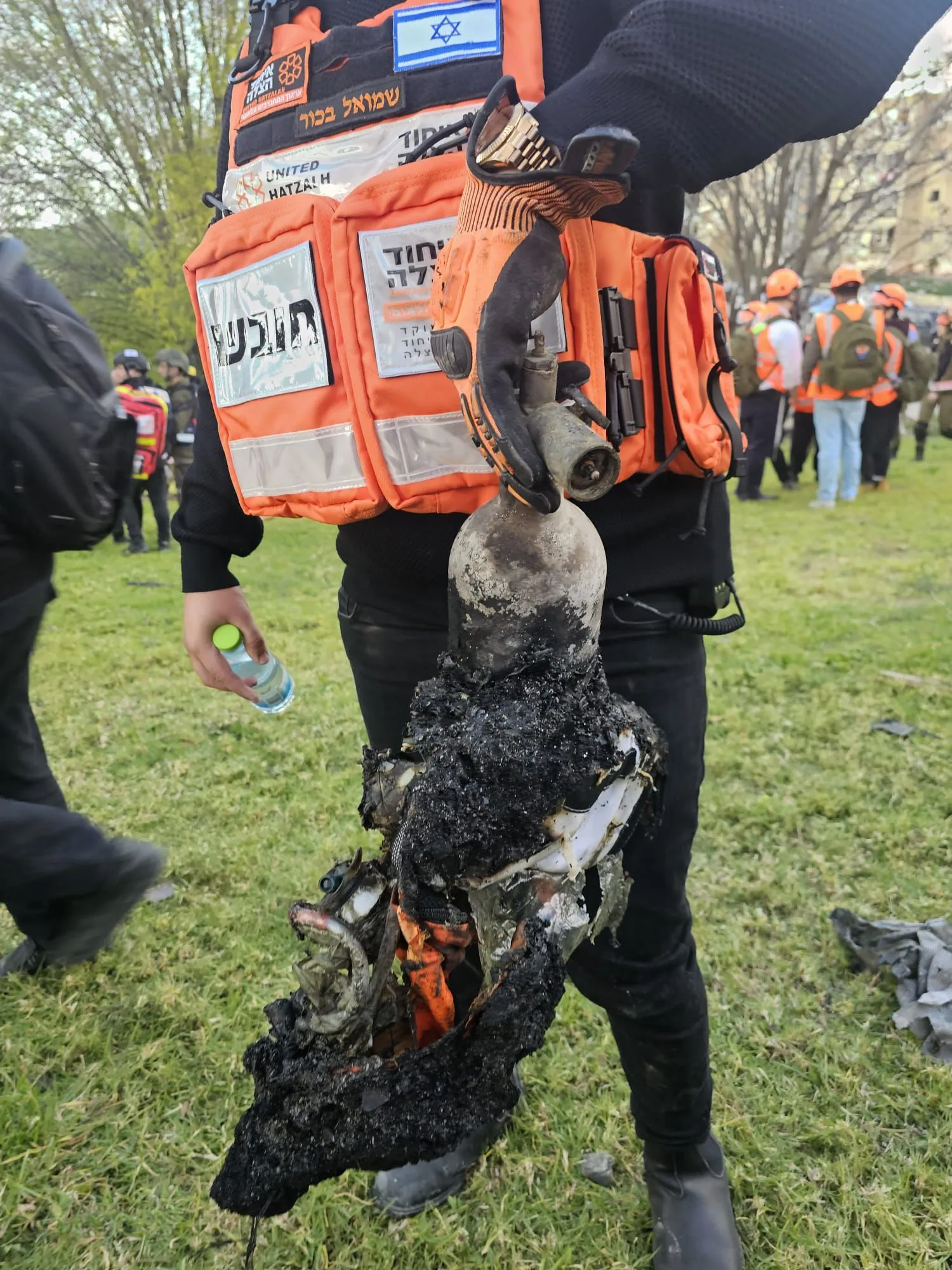 ציוד של חובשת איחוד הצלה הי
