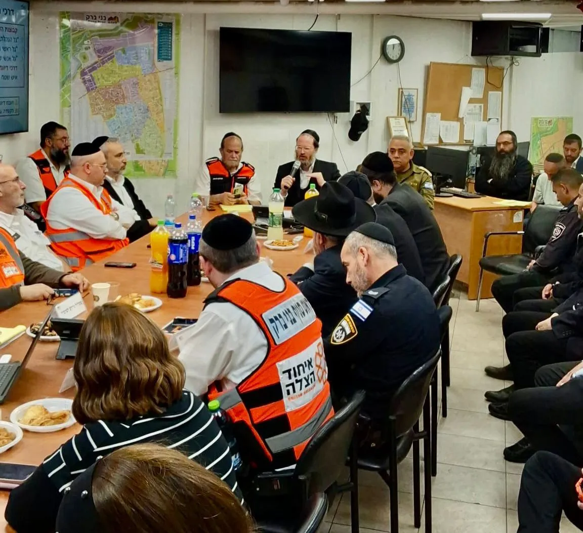 בני ברק מתרגלת: תרחיש אימה של נפילת טילים וקריסת מבנים