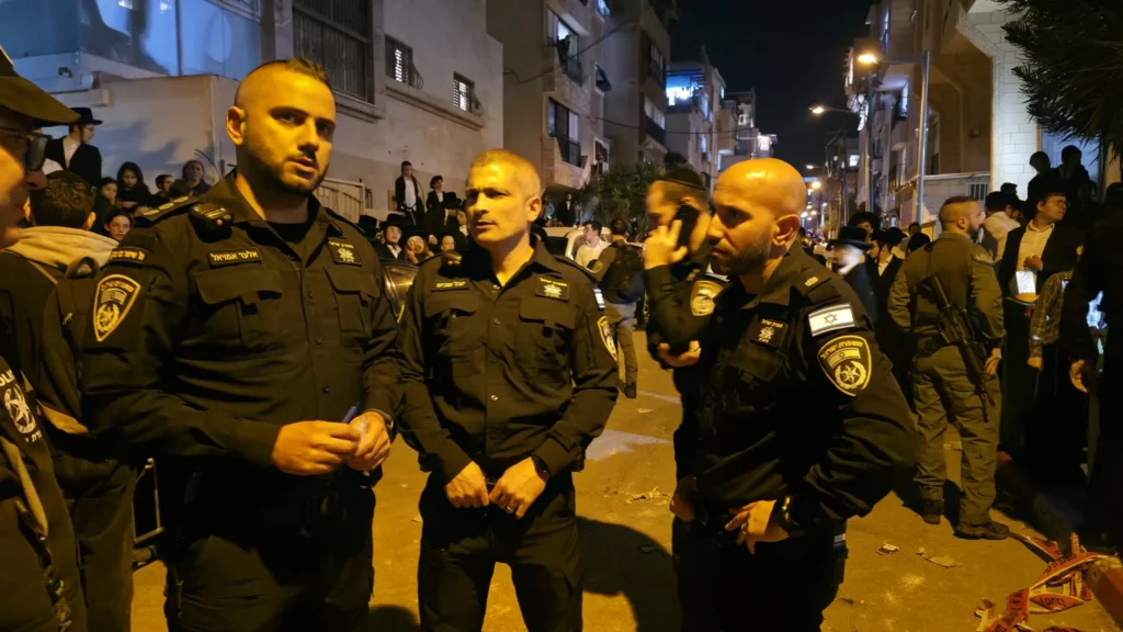 המשטרה בזירה • אילוסטרציה