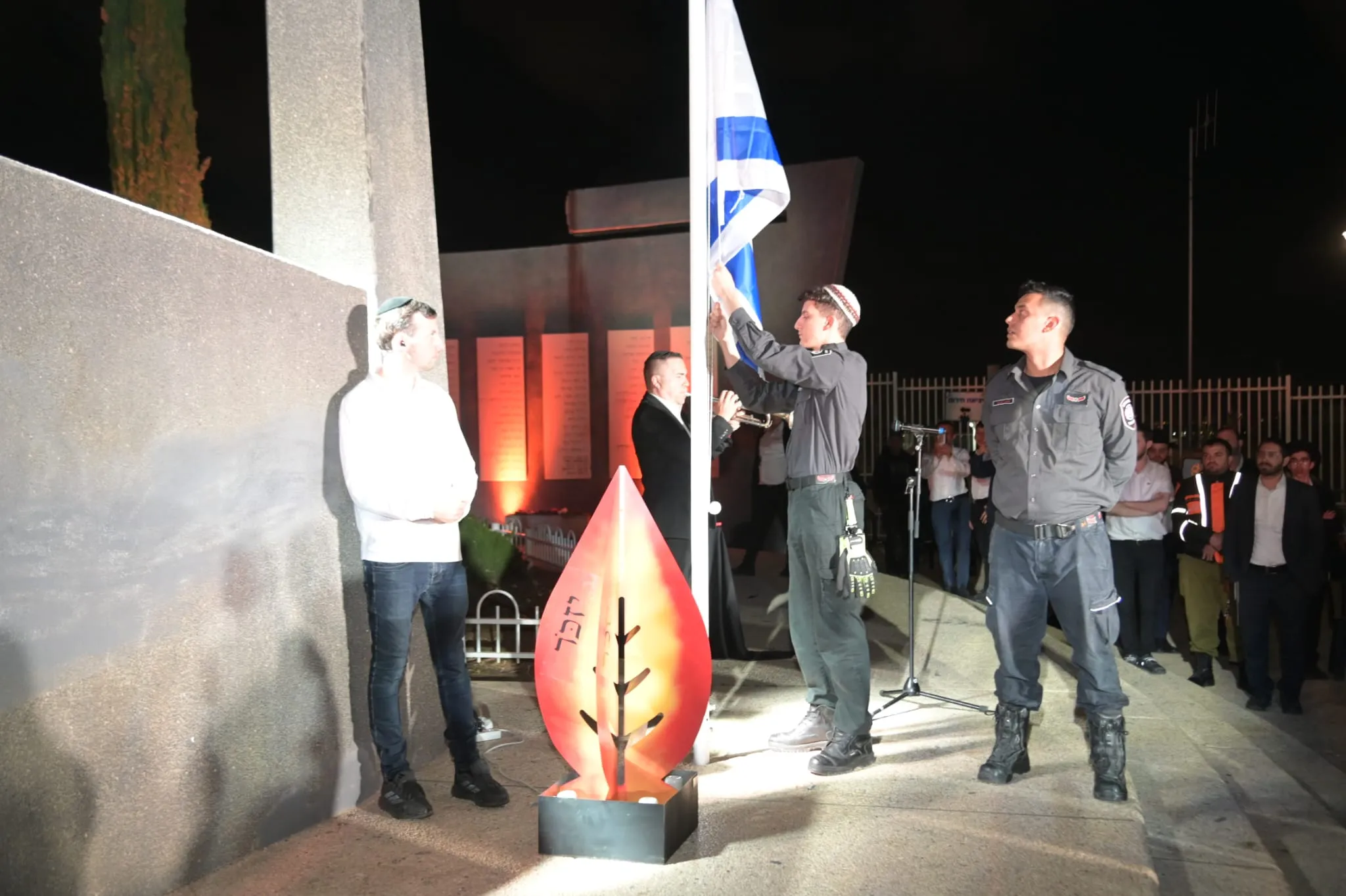 טקס הזיכרון בבני ברק