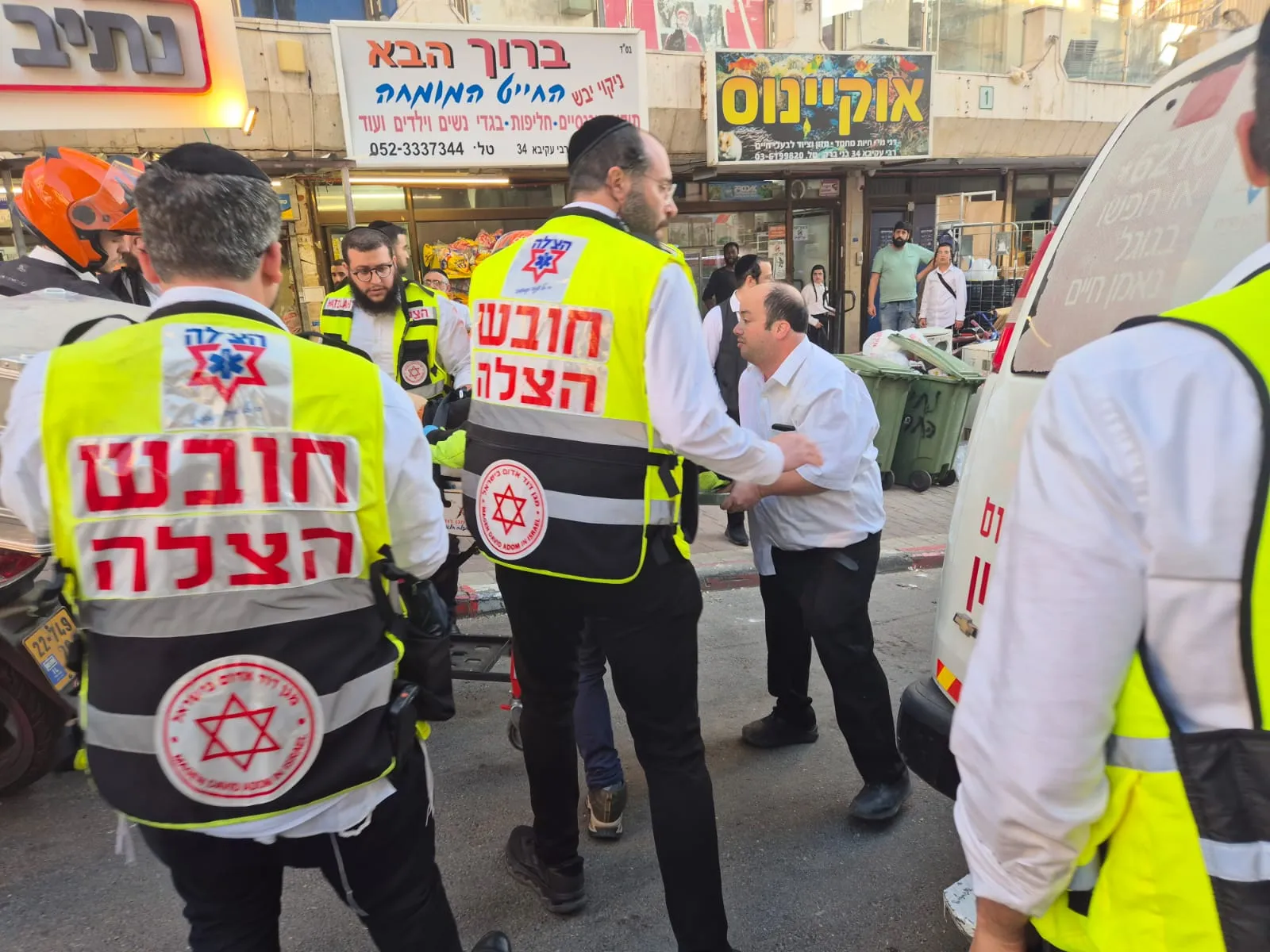  ילד בן 4 נפגע קשה בתאונת דרכים בבני ברק