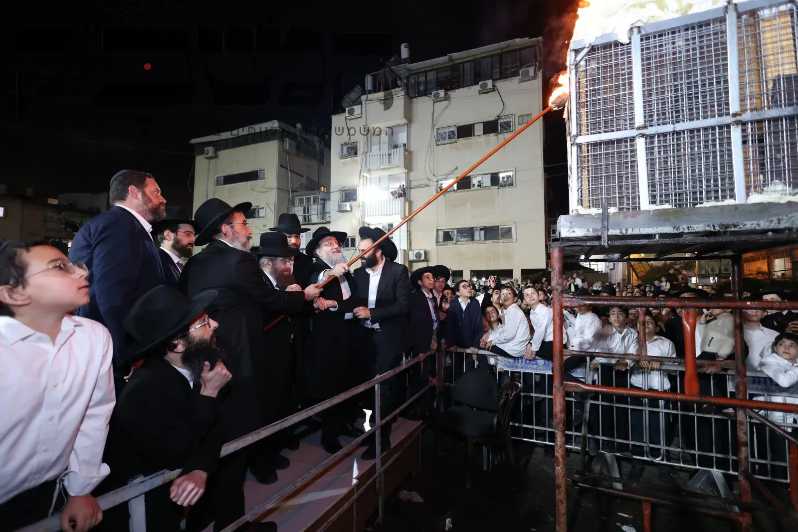 'אַשְׁרֵי הָעָם הֵם לוֹמְדֶךָ': מעמד ההדלקה ע"י מוסדות שתילי זיתים בבני ברק