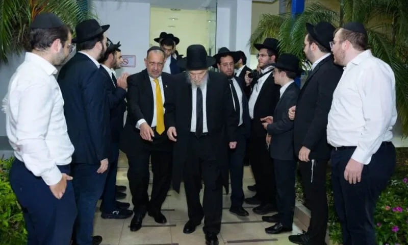 דרמה במסע המועצת: זאת הסיבה שמרן הגרמ"ה הירש לא יצטרף למסע