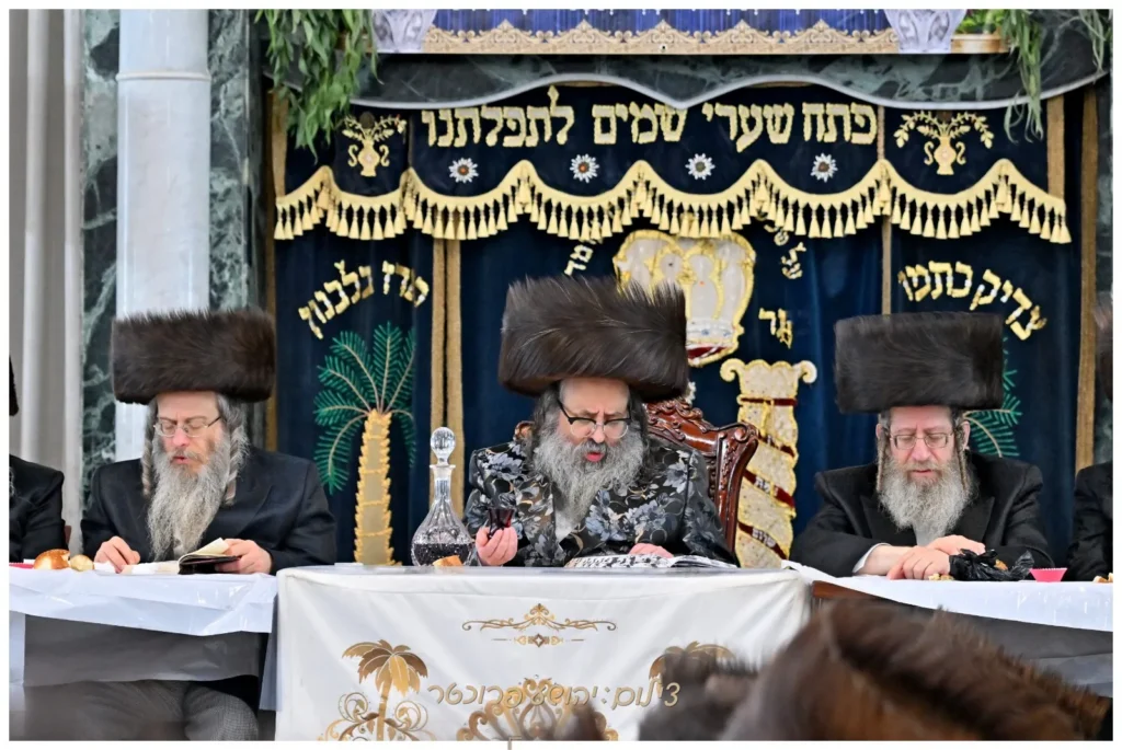 בני ברק: גלריה ממעמד נעילת החג בקהילת סאטמאר