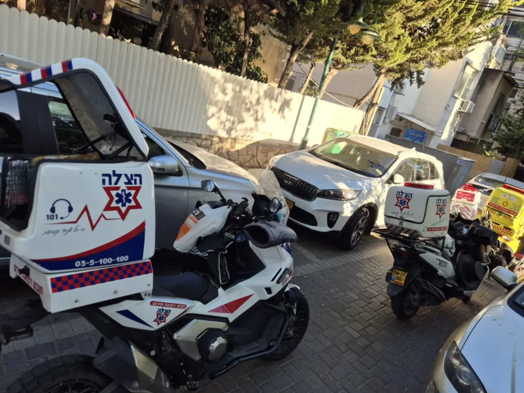הגיע לבקר את הסבתא בבני ברק, ונלחם על חייו