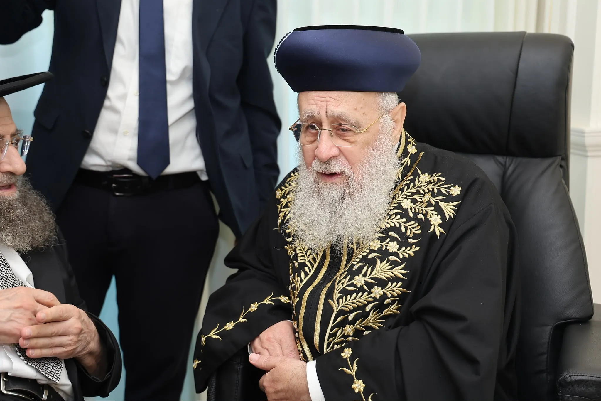 מעמד קבלת הפנים לראשון לציון רבי יצחק יוסף