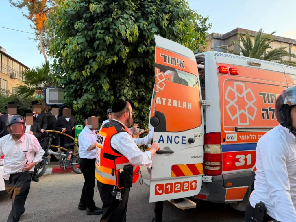 בן 9 טיפס על עץ ברחוב האדמו"ר מגור ונפצע בינוני