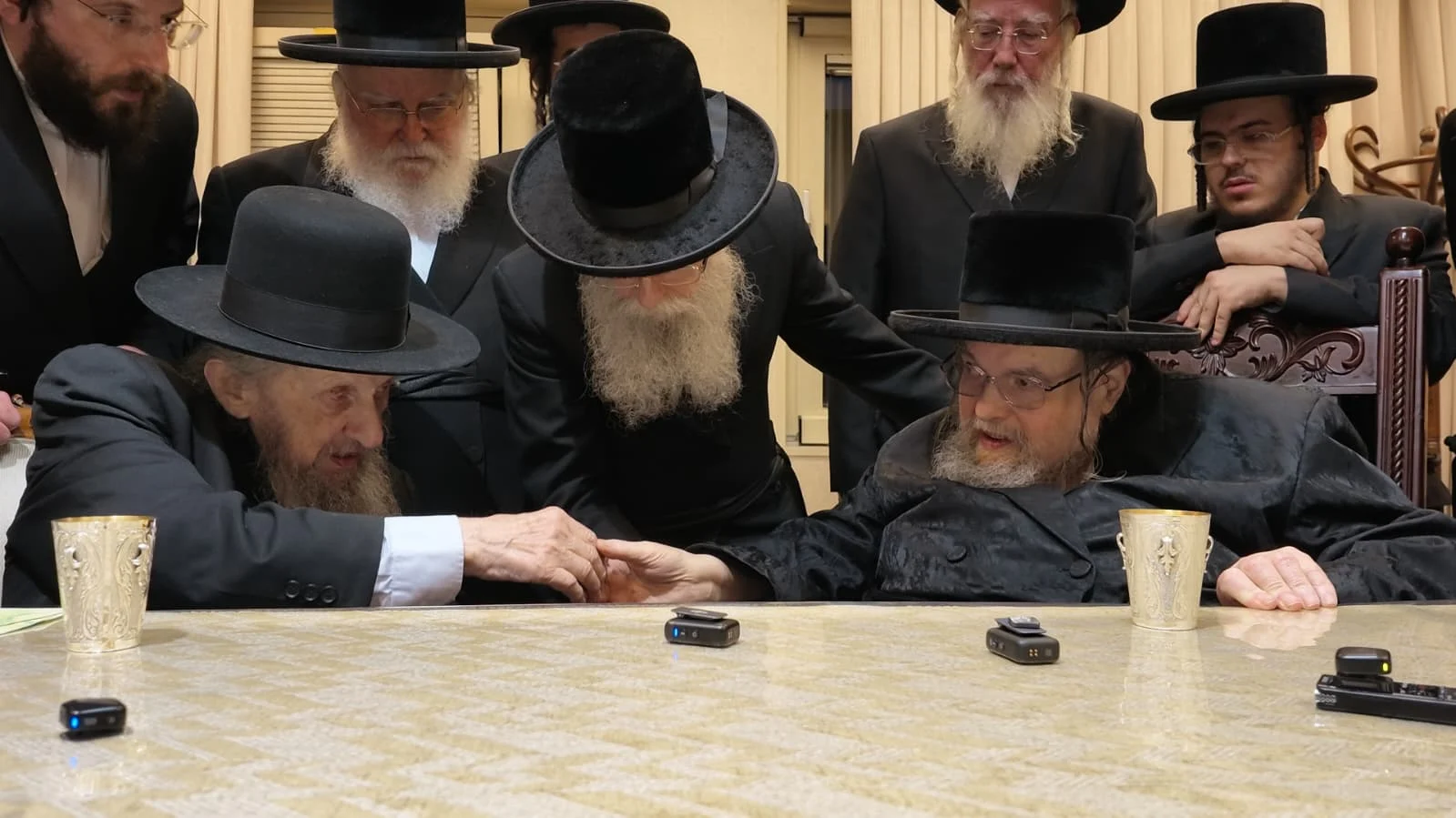 הגרד לנדו אצל האדמור מבעלזא