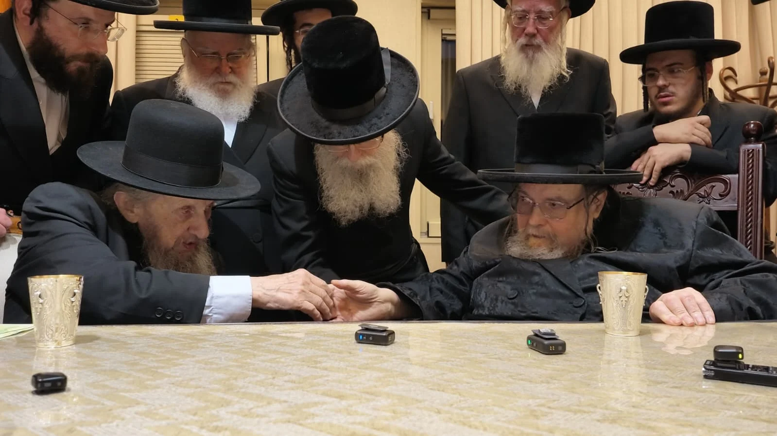 הגרד לנדו אצל האדמור מבעלזא