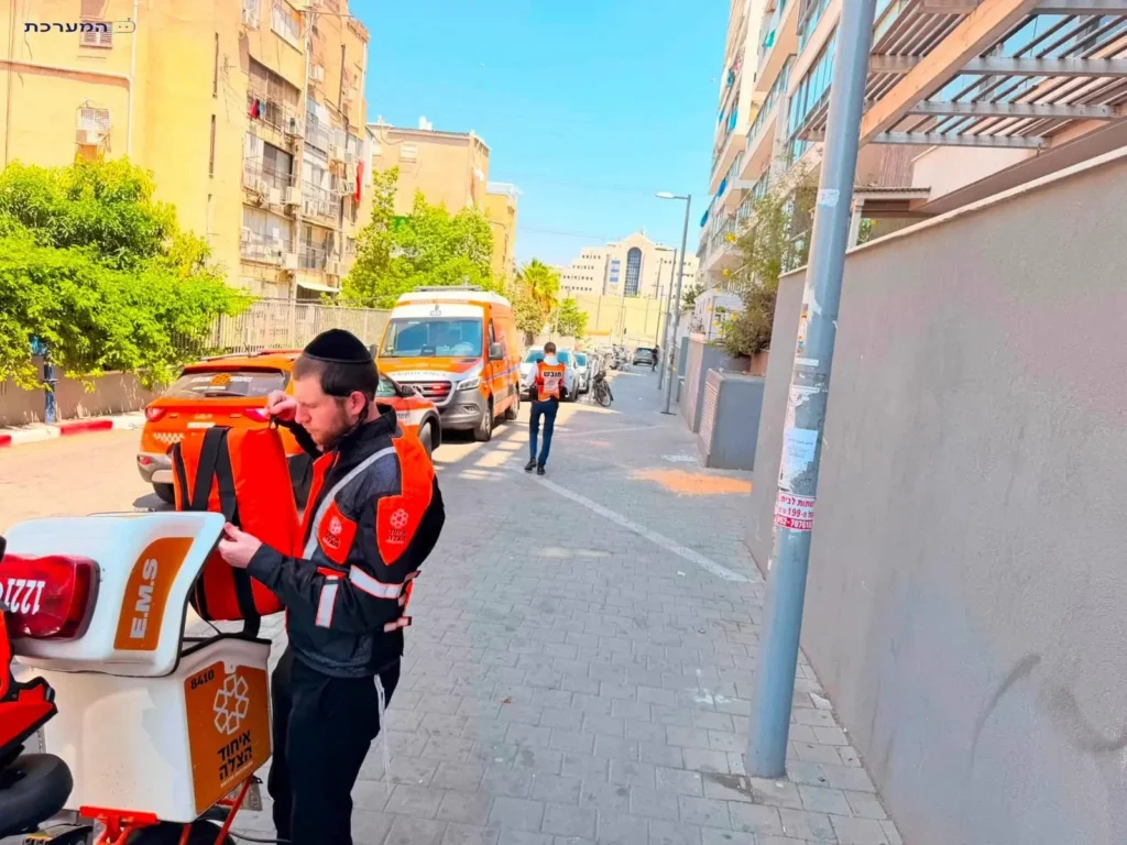 אסון בבני ברק: ידה של הנערה נלכדה במיקסר; נפצעה באורח קשה