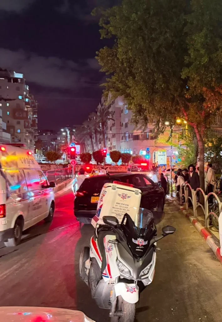 שוב ​סכנת הדו-גלגלי ברחובות העיר: רוכב נפצע בראשו