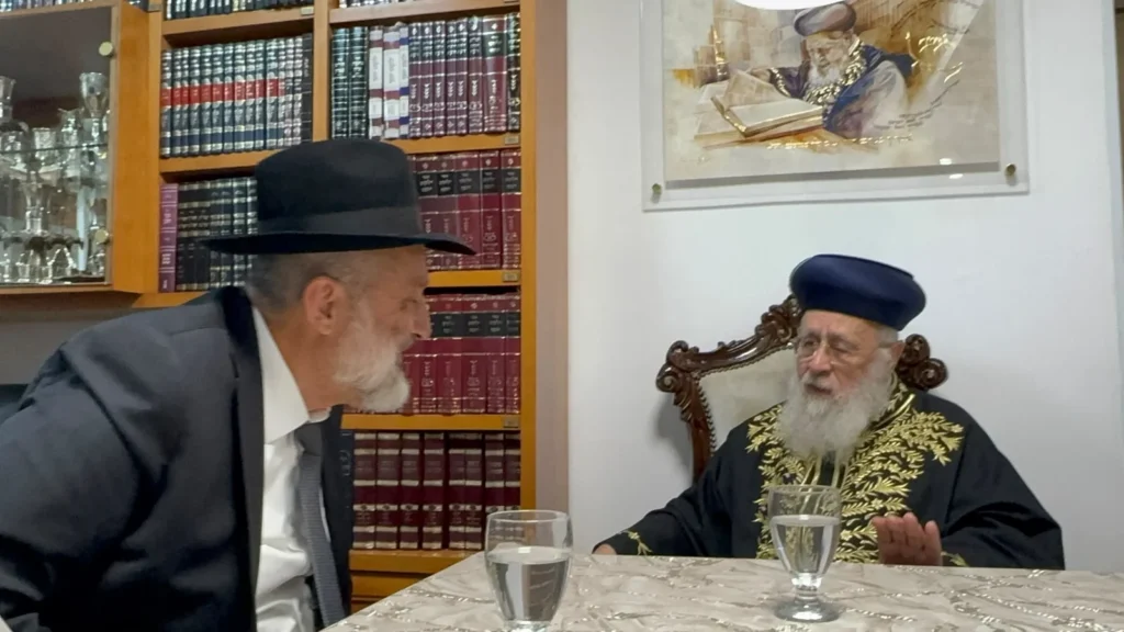 מכתב הצוואה נחשף: הראש"ל ינהיג, מושכות השליטה בידי דרעי