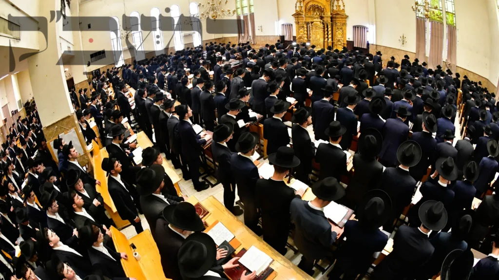 פוניבז' בתפארתה: שוקי לרר תיעד יום ב'אלול' באם הישיבות ישיבת פוניבז'