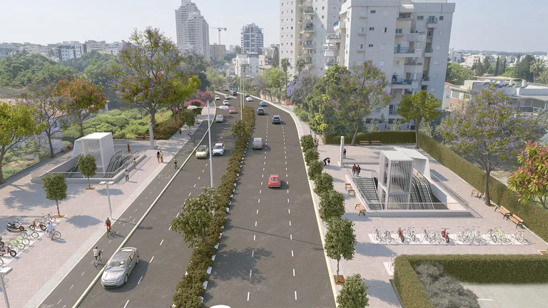 רכבת המטרו בגוש דן