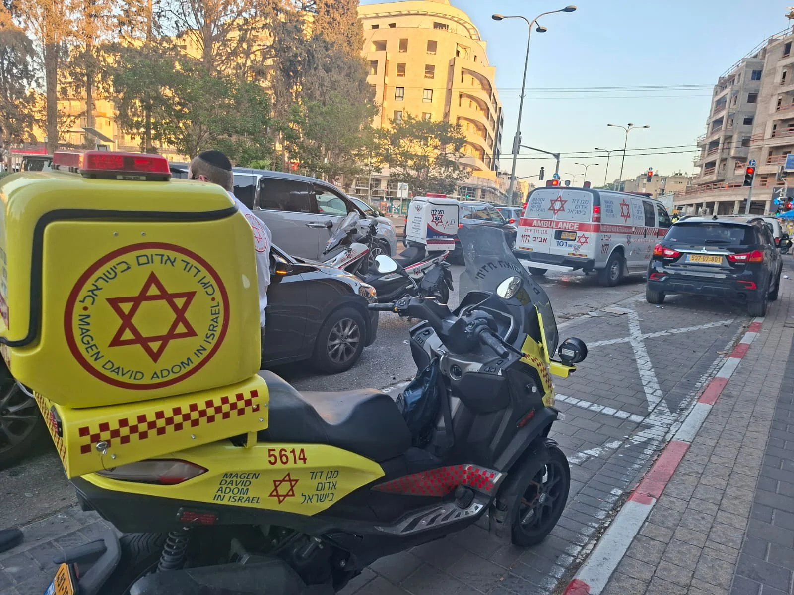 תאונות דרכים בעיר
