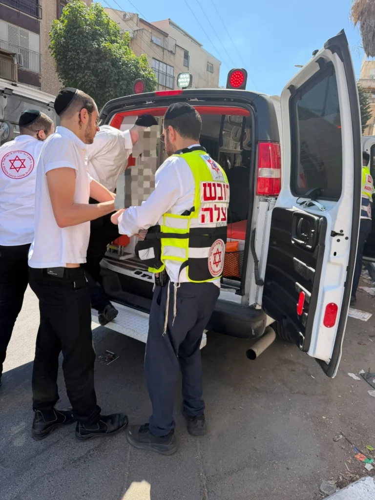 תינוקת כבת שנתיים פונתה במצב בינוני לאחר שנפלה מגובה