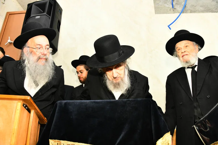 חנוכת בית הכנסת הליגמן בני ברק