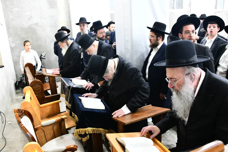 חנוכת בית הכנסת הליגמן בני ברק