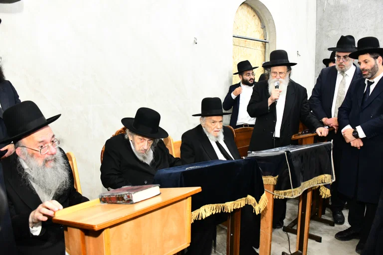 חנוכת בית הכנסת הליגמן בני ברק