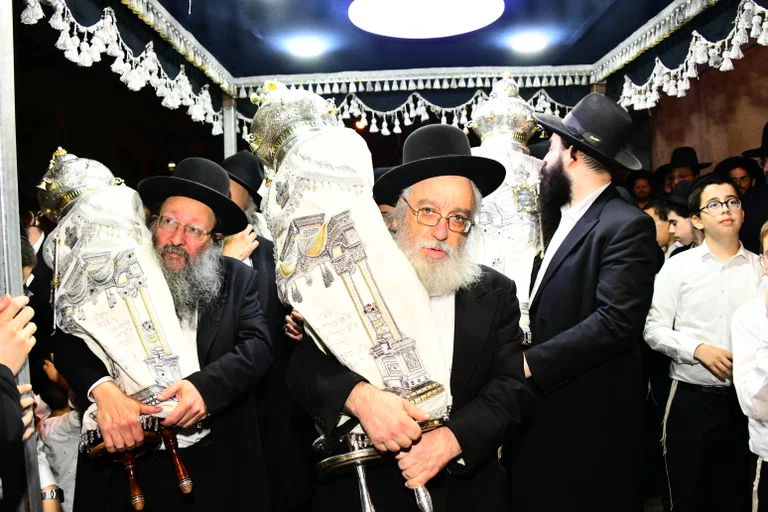 חנוכת בית הכנסת הליגמן בני ברק