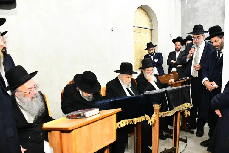 חנוכת בית הכנסת הליגמן בני ברק