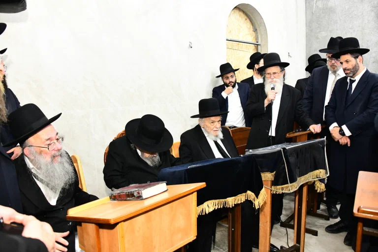 חנוכת בית הכנסת הליגמן בני ברק