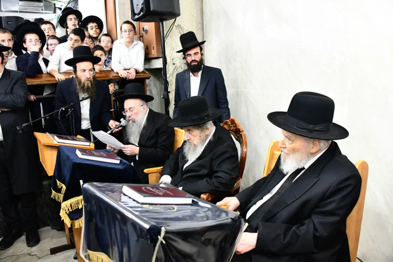 חנוכת בית הכנסת הליגמן בני ברק