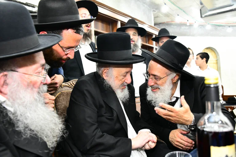 חנוכת בית הכנסת הליגמן בני ברק