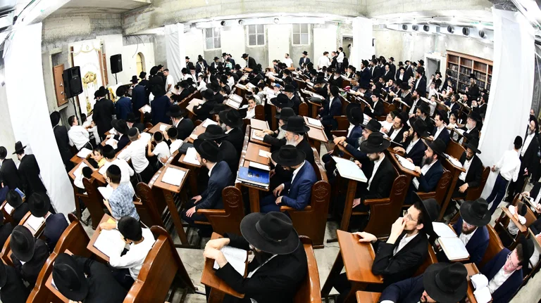 חנוכת בית הכנסת הליגמן בני ברק