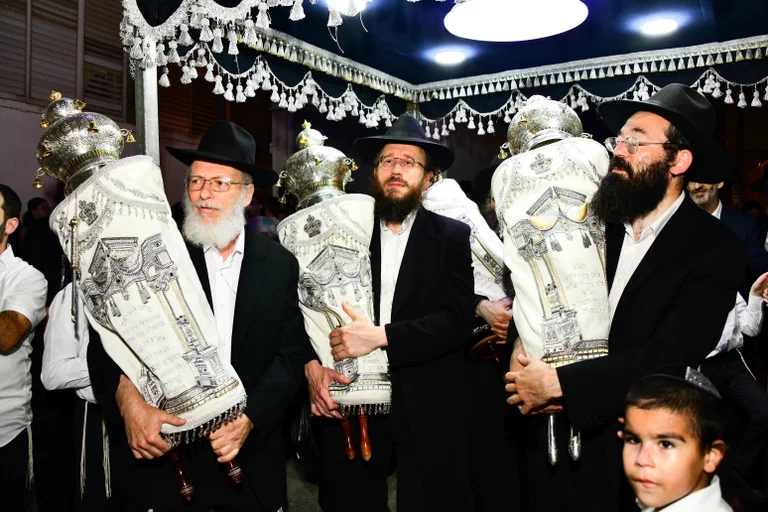חנוכת בית הכנסת הליגמן בני ברק