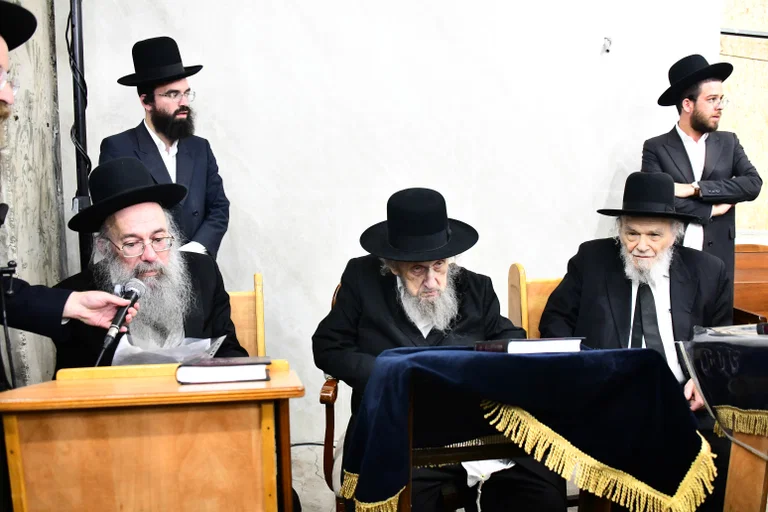 חנוכת בית הכנסת הליגמן בני ברק