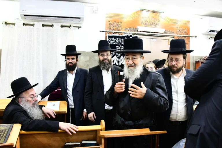 חנוכת בית הכנסת הליגמן בני ברק