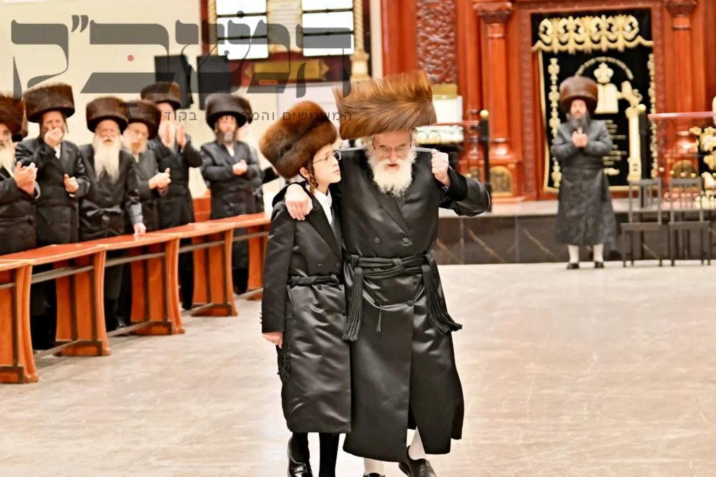 שמחת הבר המצווה בויז'ניץ