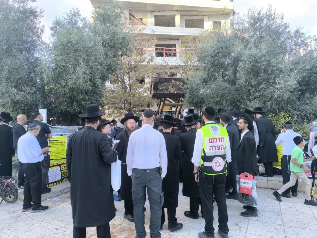 הריסת בית ההוראה בשיכון ה' בבני ברק