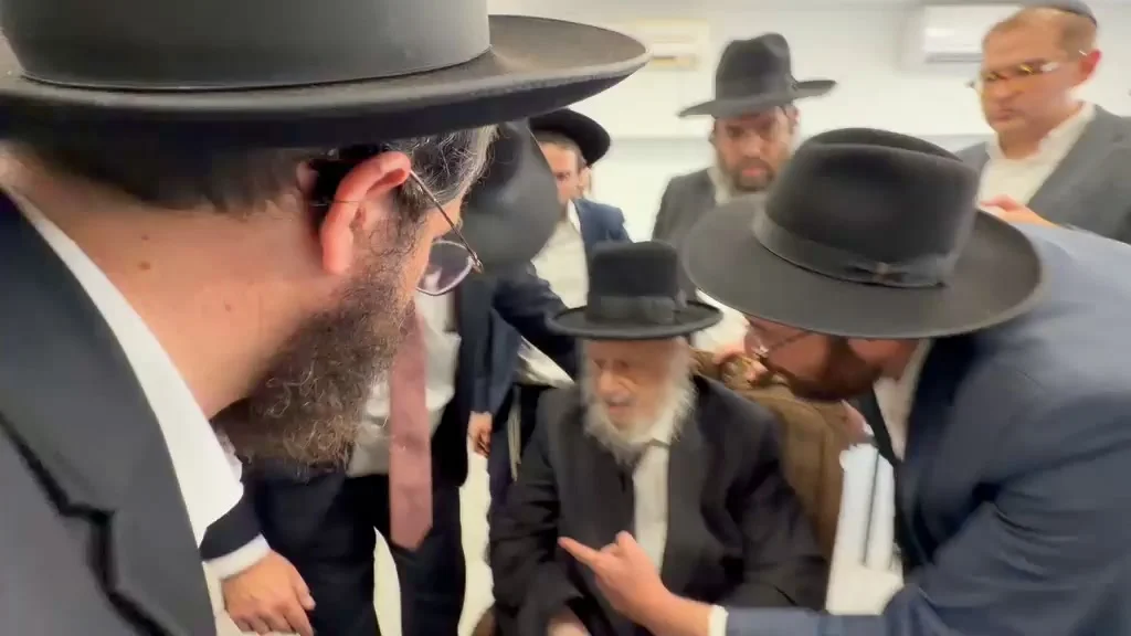 מרן ראש הישיבה הגרב"ד פוברסקי